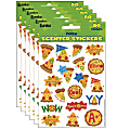 Eureka Scented Stickers, Pizza, 80 Stickers Per Pack, Set Of 6 Packs 1 thumbnail image