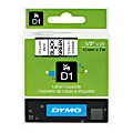 DYMO® D1 45019 Black-On-Green Tape, 0.5" x 23' 1 thumbnail image