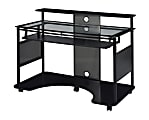 Z-Line Designs® 48" Mobile Workstation Desk, Black 1 thumbnail image