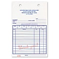 Custom Carbonless Business Forms, Pre-Formatted, Register Forms, "Thank You" in Red, 4” x 6 1/2”, 3-Part, Box Of 250