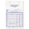 Custom Carbonless Business Forms, Pre-Formatted, Register Forms, "Thank You" in Red, 5-3/8” x 8 1/2”, 2-Part, Box Of 250