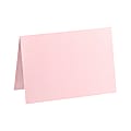 LUX Folded Cards, A6, 4 5/8" x 6 1/4", Candy Pink, Pack Of 50