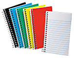 Ampad Sidebound Memo Book, 50 Sheets, 5" x 3", Assorted Cover