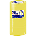 Tape Logic® Color Masking Tape, 3" Core, 0.75" x 180', Yellow, Case Of 12