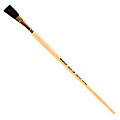 Crayola? Tempera Brush Series 178, 1/2", Flat Bristle, Camel Hair, Clear 1 thumbnail image