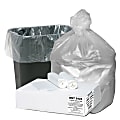 Webster Good'n Tuff® High-Density Trash Can Liners, 10 Gallons, 0.19 Mil Thick, 24" x 23", Box Of 1,000