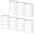 TUL™ Limited Edition Custom Note-Taking System Discbound Organization Inserts, Junior Size (5-1/2" x 8-1/2"), White, Pack Of 50 Inserts