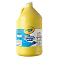 Crayola® Washable Paint, Yellow, Gallon