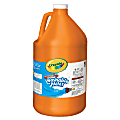 Crayola® Washable Paint, Orange, Gallon
