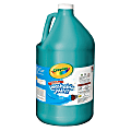 Crayola® Washable Paint, Turquoise, Gallon 1 thumbnail image
