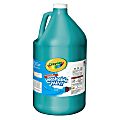 Crayola® Washable Paint, Turquoise, Gallon