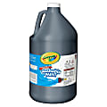 Crayola® Washable Paint, Black, Gallon