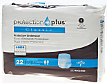 Protection Plus Classic Protective Underwear, Small, 20 - 28", White, 22 Per Bag, Case Of 4 Bags 1 thumbnail image