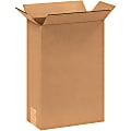 Partners Brand Corrugated Boxes, 8" x 4" x 12", Kraft, Pack Of 25 Boxes 1 thumbnail image
