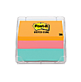 Post-it® Notes Memo Cube, 390 Total Notes, 3" x 3", Multicolor