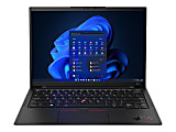 Lenovo® ThinkPad X1 Carbon Gen 10 Laptop, 14" Touchscreen, Intel® Core™ i7, 16GB Memory, 512GB Solid State Drive, Black Paint, Windows® 11 1 thumbnail image