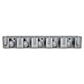 Genuine Joe Wall Rack Cleaning Organizer, Gray 1 thumbnail image
