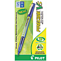 Pilot® Precise V5 BeGreen Rollerball Pens, Extra-Fine Point, 0.5 mm, 89% Recycled, Blue Barrel, Blue Ink, Pack Of 12