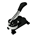 Custom Logo/Art And Text Desk Embosser Seal, Round, 2" Diameter Impression