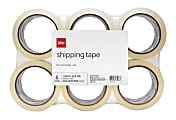 Office Depot® Brand Shipping Packing Tape, 1.89" x 54.6 Yd., Clear, Pack Of 6 Rolls