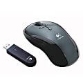 Logitech® LX7 Cordless Optical Mouse, Blue/Charcoal Gray 1 thumbnail image