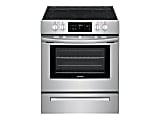 Frigidaire 30'' Front Control Electric Range - 30" - Stainless Steel, Black 1 thumbnail image