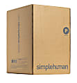 simplehuman Custom-Fit 1.18-mil Can Liners, Code P, 13-16 Gallons/50-60L, White, Bulk Pack Of 200 1 thumbnail image
