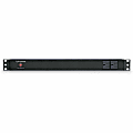 CyberPower PDU15B2F10R 100 - 125 VAC 15A Basic PDU - 12 Outlets, 15 ft, NEMA 5-15P, Horizontal, 1U, Lifetime Warranty 1 thumbnail image