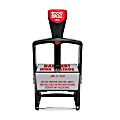 Custom 2000 PLUS® Self-Inking Heavy Duty Date Stamp, 1-7/8" x 2-11/16" Impression 1 thumbnail image