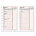 Day-Timer® Print Your Own Pages Planner Refill, 5 1/2" x 8 1/2", Pink 1 thumbnail image