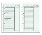 Day-Timer® Print Your Own Pages Planner Refill, 5 1/2" x 8 1/2", Green 1 thumbnail image