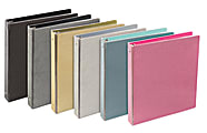 Divoga® Glitter 3-Ring Binder, 1 1/2" Round Rings, Assorted Colors 1 thumbnail image