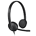 Logitech® H340 USB Headset, Black 1 thumbnail image
