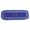 Boardwalk® Dust Mop Head, 24" x 5", Blue