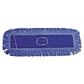 Boardwalk® Dust Mop Head, 24" x 5", Blue 1 thumbnail image