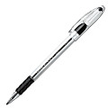 Pentel® R.S.V.P.® Ballpoint Pen, Fine Point, 0.7 mm, Clear Barrel, Black Ink