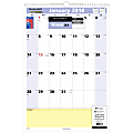 AT-A-GLANCE® QuickNotes® Monthly Wall Calendar, 13-Month, 15 1/2" x 22 3/4", 30% Recycled, January-January 2018 (PM5428-18)