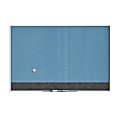 U Brands Magnetic Glass Dry-Erase Board, 36" X 24", Blue Surface, White Aluminum Frame, Actual Size 35" X 23" (3194U00-01) 1 thumbnail image