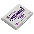 Center Enterprise Washable Stamp Pads, 2 1/4" x 3 3/4", Purple, Pack Of 6