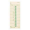 TOPS® Time Cards (Replaces Original Card 10-800292), Numbered Days, 1-Sided, 9" x 3 1/2", Box Of 500 1 thumbnail image