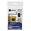 Avery® Chalkboard Labels, 73301, 3 3/4" x 2 1/2", Black, Pack Of 8 1 thumbnail image