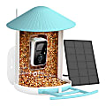 Birdfy® Feeder 1 Smart Bird Feeder with Camera, Solar Panel and Free AI Lifetime Subscription, Blue 1 thumbnail image