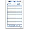 TOPS® Weekly Time Cards, Pack Of 100