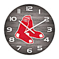 Imperial MLB Weathered Wall Clock, 16”, Boston Red Sox