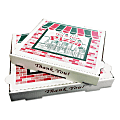 PIZZA Box Takeout Containers, 12", White, Pack Of 50 Containers 1 thumbnail image