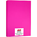 JAM Paper® Card Stock, Fuchsia, Ledger (11" x 17"), 65 Lb, 30% Recycled, Pack Of 50 1 thumbnail image