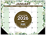 2026 Willow Creek Press Desk Pad Calendar, 22" x 17", Eucalyptus, January To December, 57223 1 thumbnail image
