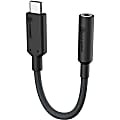 ALOGIC Elements PRO USB-C To 3.5mm Audio Adapter, 3.94", Black