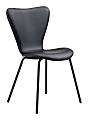 Zuo Modern Torlo Dining Chairs, Black, Set Of 2 Chairs