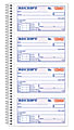 Adams® Carbonless 2-Part Spiral Money/Rent Receipt Book, 11" x 5 1/4", Book Of 200 Sets